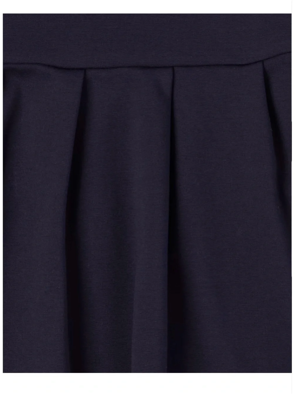 The Children's Place Navy Top with White Faux Button-Down Collar